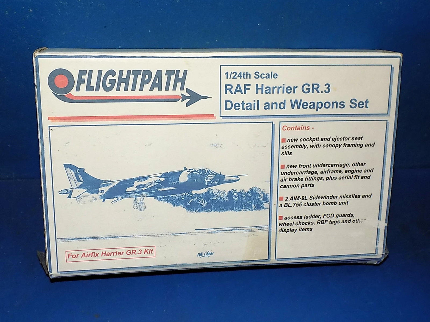 Flightpath 1/24 RAF Harrier GR.3 Detail and Weapons Set AUC00143