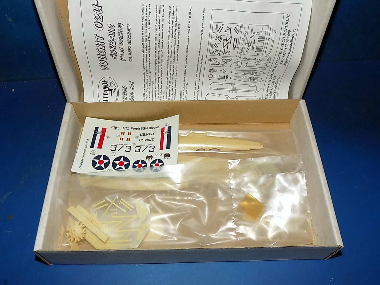 1/72 Alliance 02U-1 Corsair / Float & Ardpol Berliner Joyce OJ-2 AUC00149