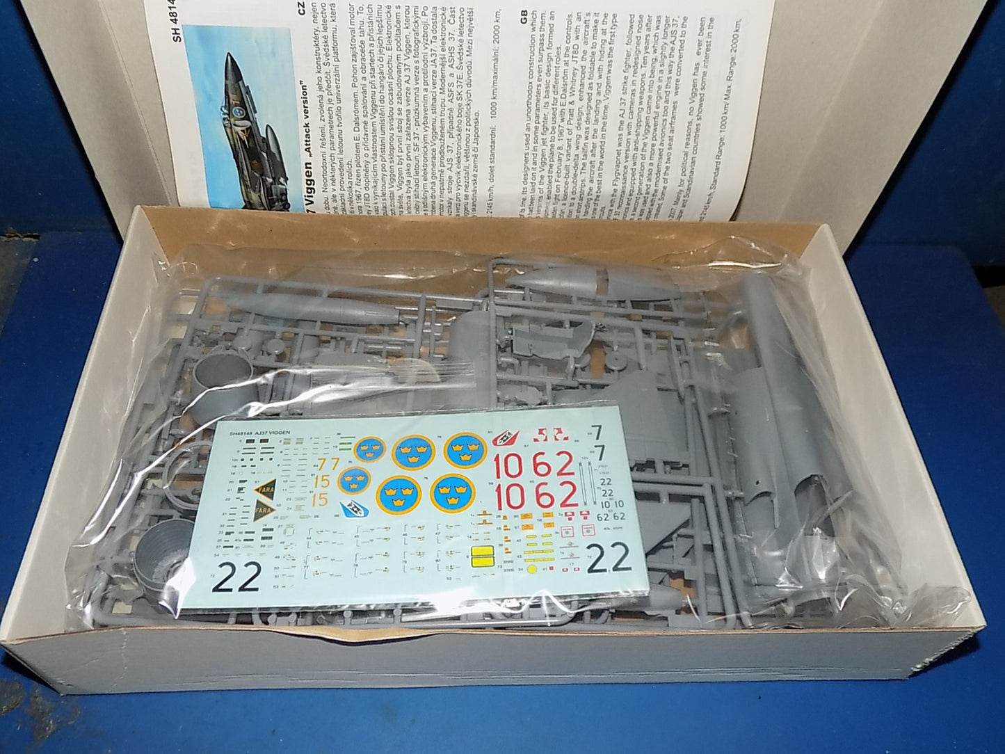 Special Hobby 1/48 48148 SAAB AJ-37 Viggen Attack Version w/Extras AUC00151