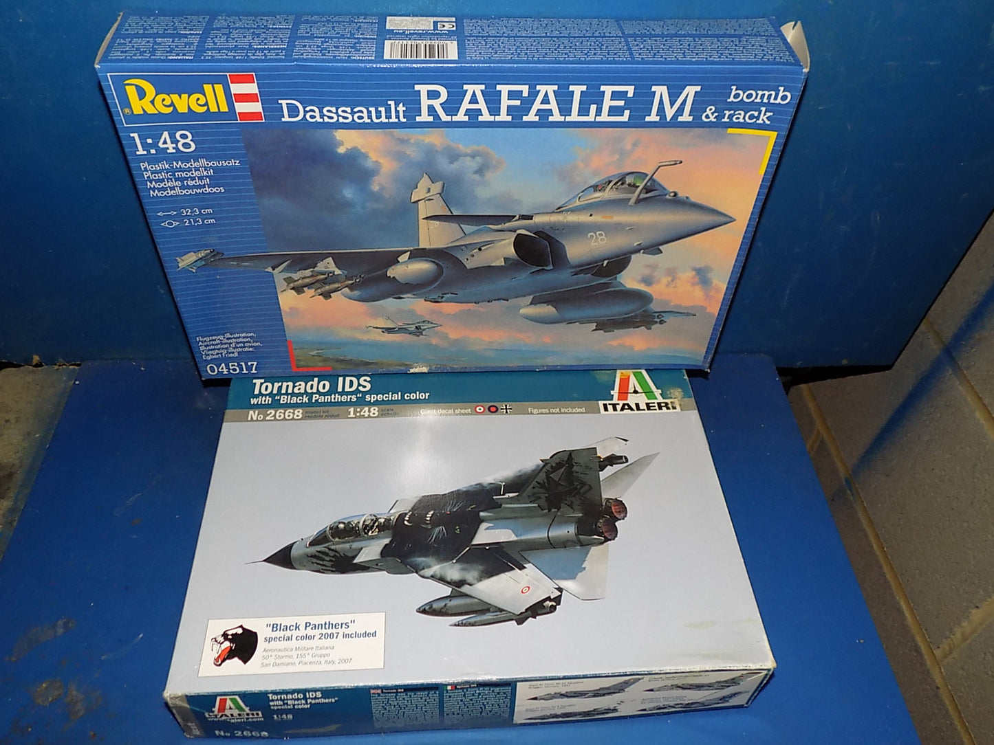 1/48 Italeri 2668 Tornado IDS wExtra & Revell 04517 Rafale M AUC00156