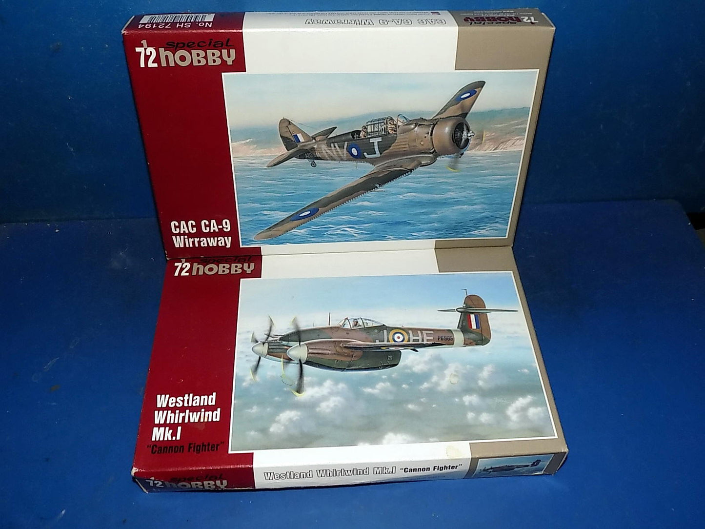 Special Hobby 1/72 72194 CA-9 Wirraway & 72197 Westland Whirlwind AUC00161