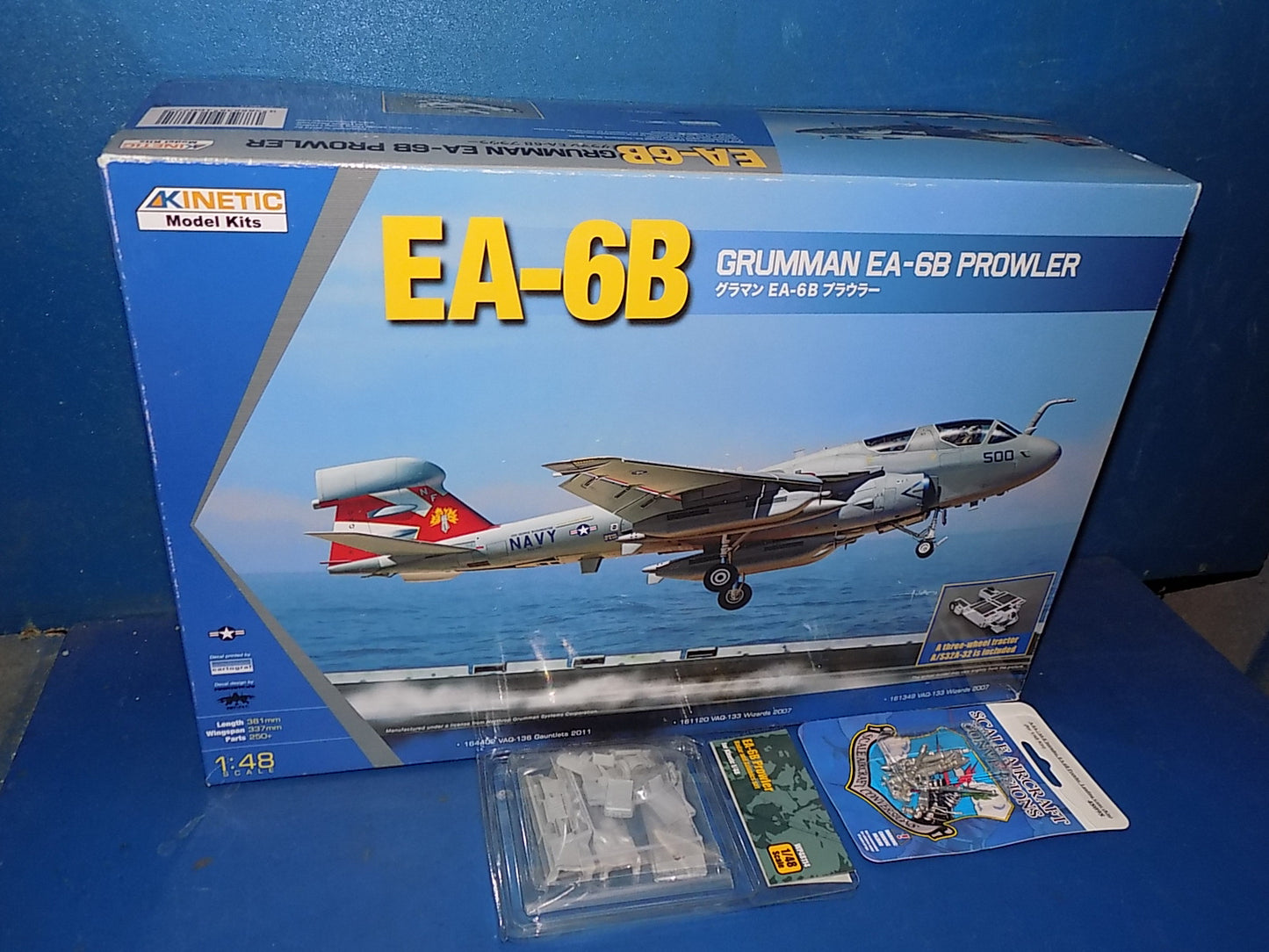 Kinetic 1/48 48044 EA-6B Prowler w/Extras AUC00166