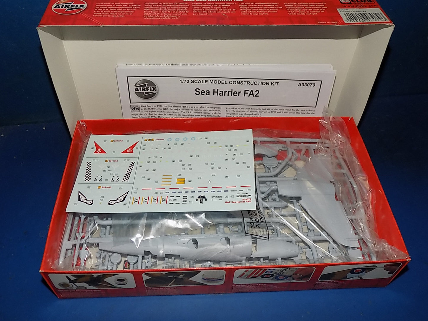 Airfix 1/72 03079 BAe Sea Harrier & 04049 HS Buccaneer AUC00167