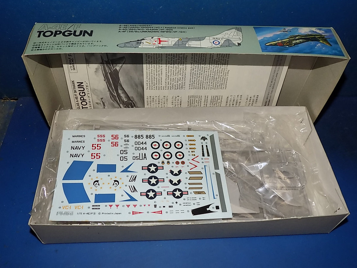 Fujimi 1/72 A-4E/F Skyhawk Top Gun & F/A-18A Hornet Top Gun AUC00169