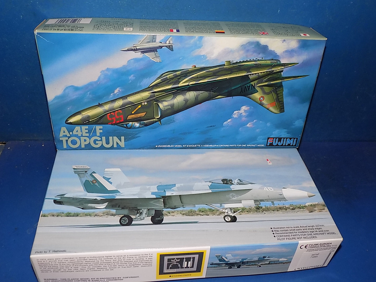 Fujimi 1/72 A-4E/F Skyhawk Top Gun & F/A-18A Hornet Top Gun AUC00169