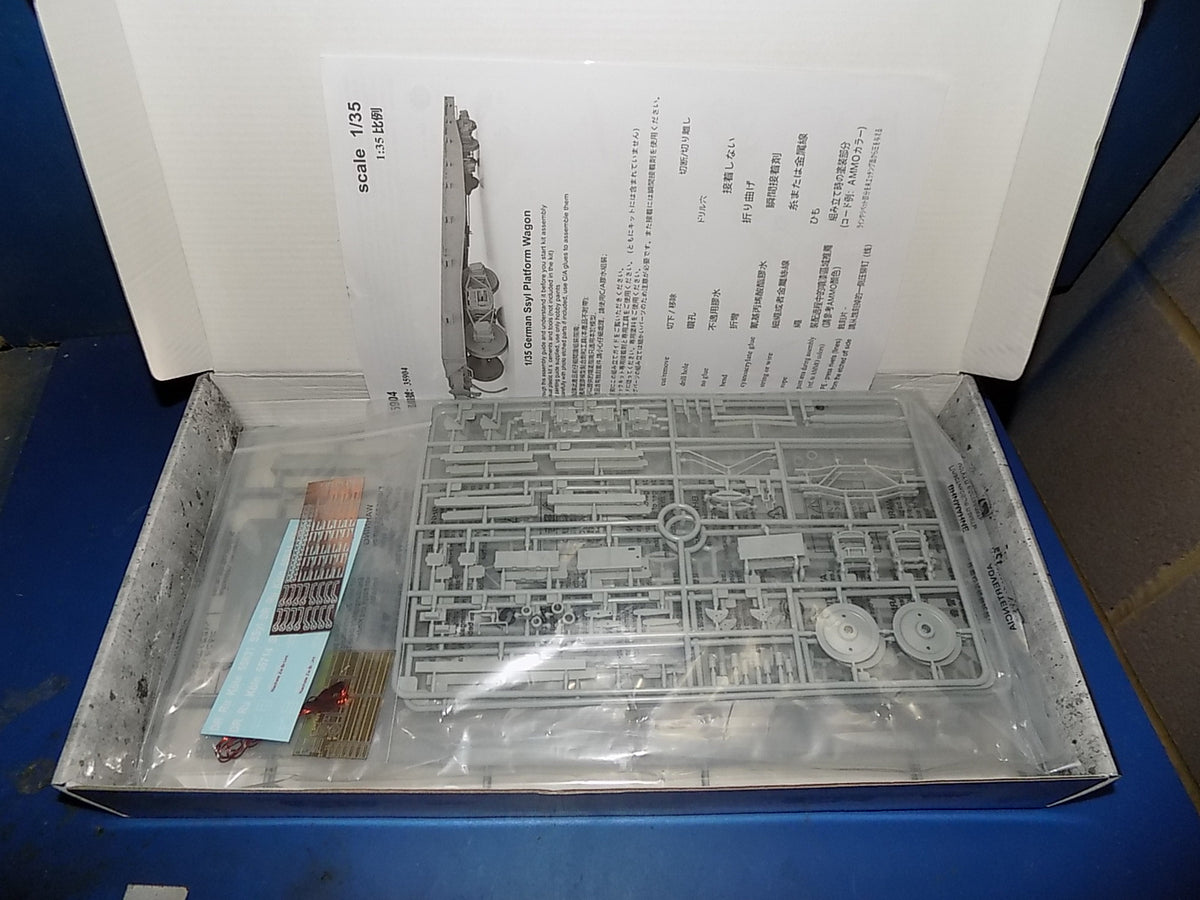 Thunder Model 1/35 35904 German Flat Wagon Ssyl AUC00175