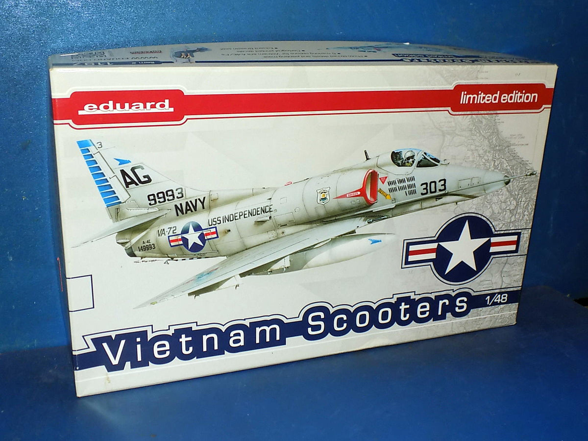Eduard 1/48 1197 Vietnam Scooters (NO Instructions) AUC00188