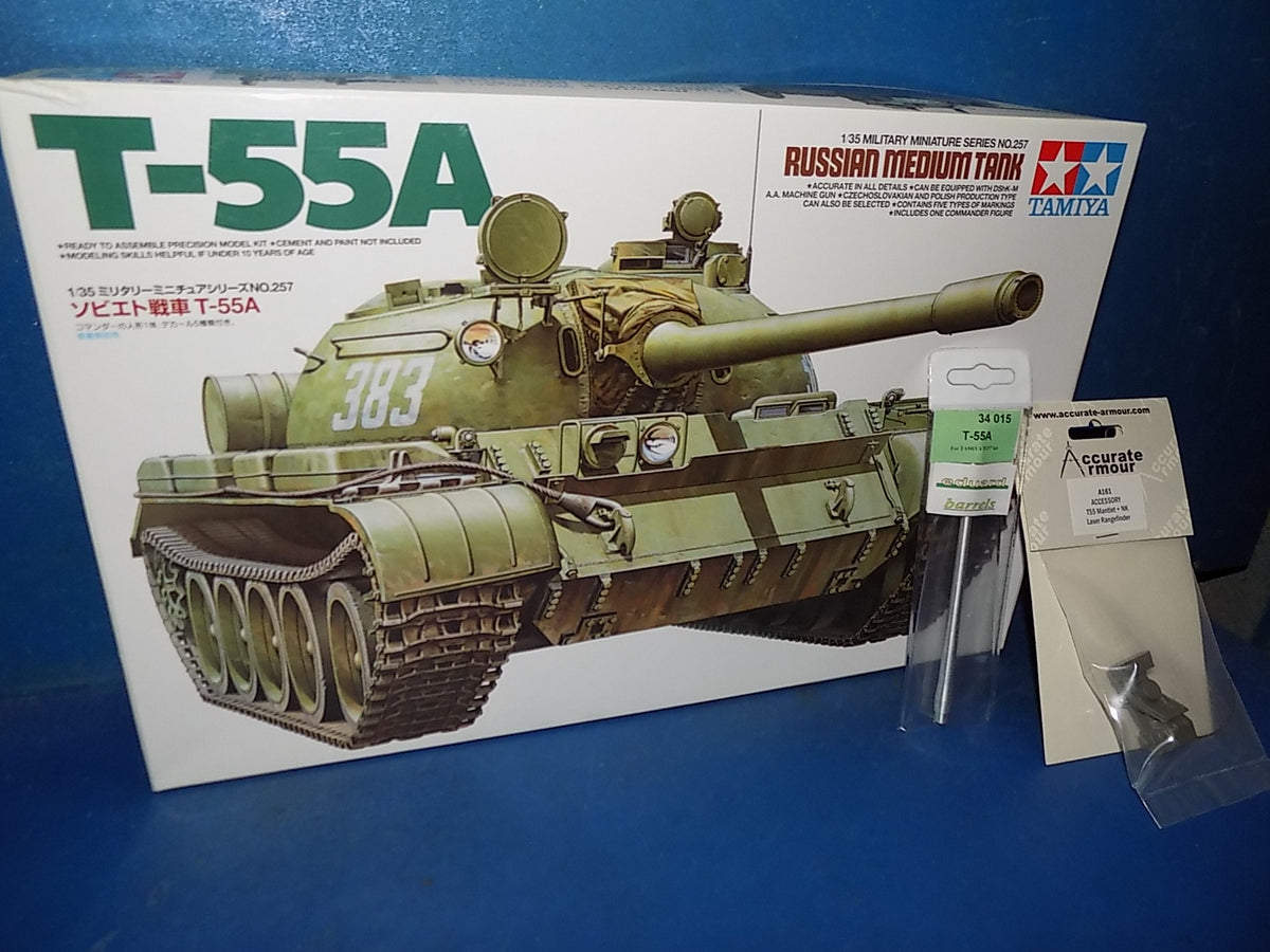 Tamiya 1/35 35257 Russian T-55A w/Extra AUC00200