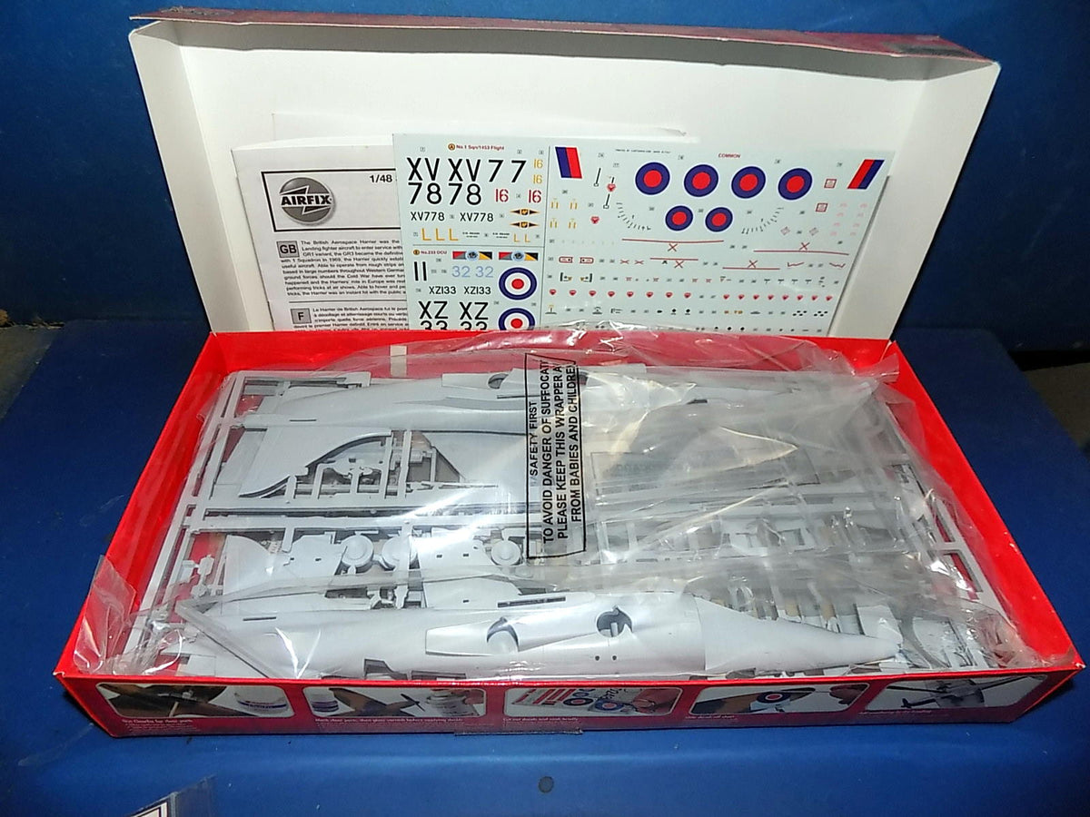 Airfix 1/48 05102 BAe Harrier GR.3 w/Extras AUC00206