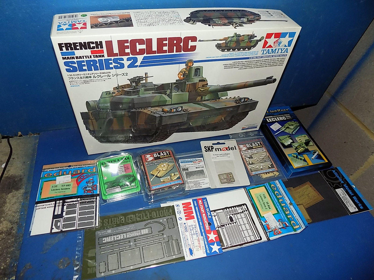 Tamiya 1/35 35279 French Main Battle Tank Leclerc 2 w/Extras AUC00209