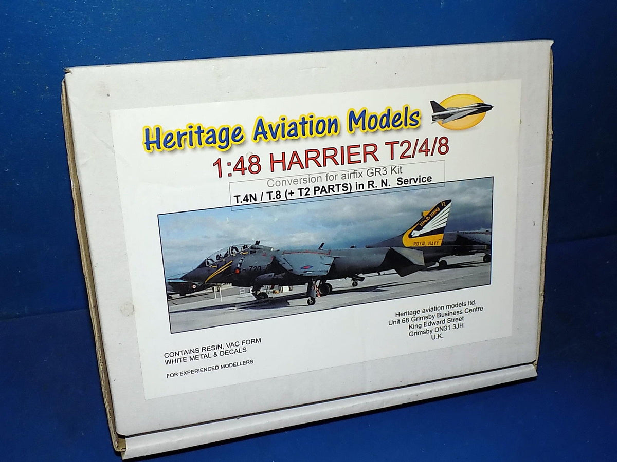 Heritage Aviation 1/48 Harrier T2/4/8 Conversion set for Airfix Kit AUC00216