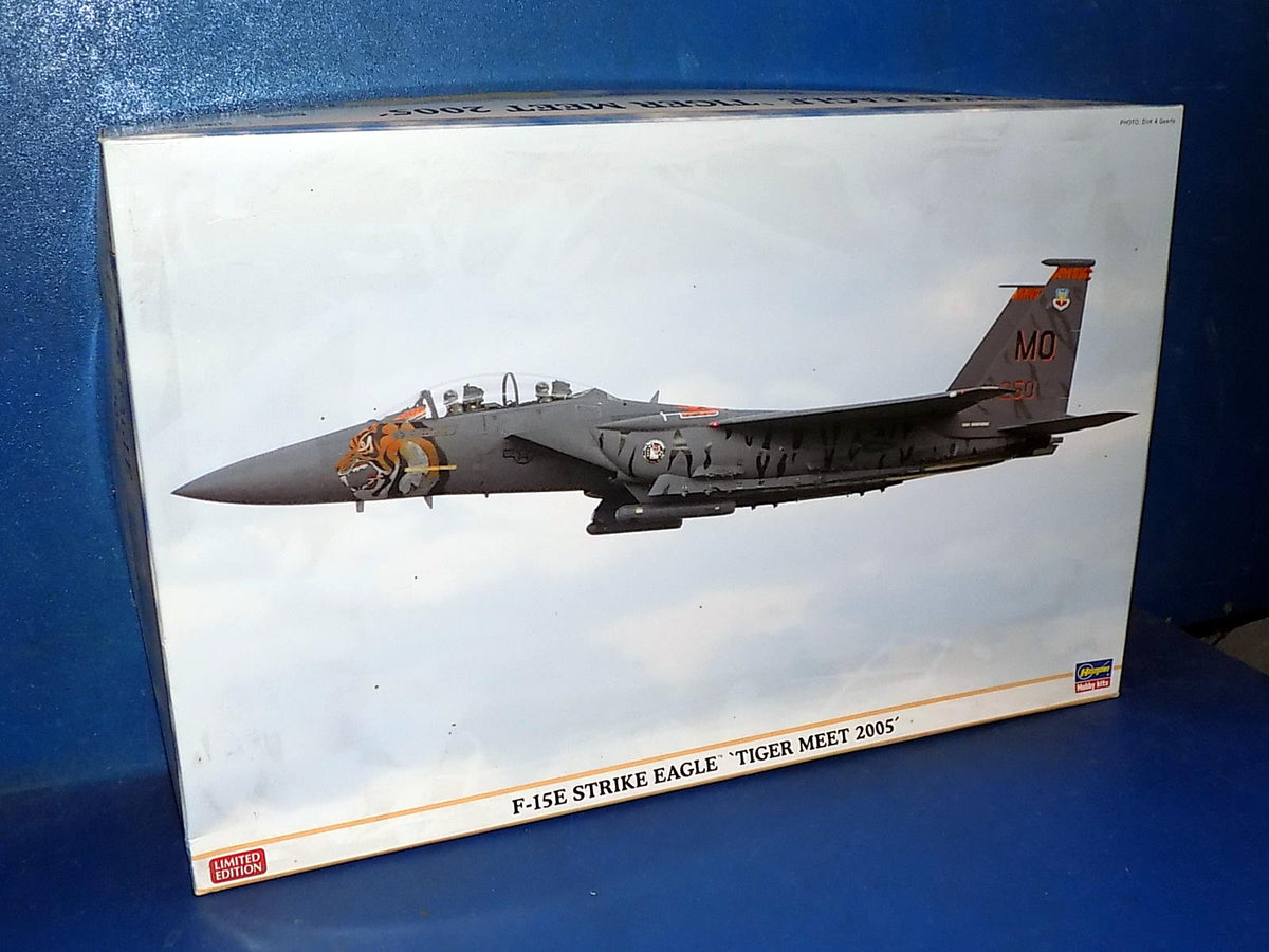 Hasegawa 1/48 07318 F-15E Strike Eagle Tiger Meet 2005 NO Instructions AUC00220
