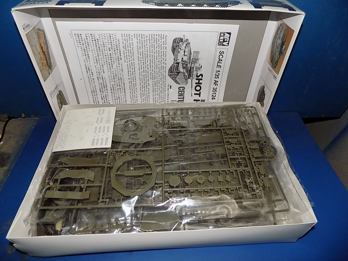 AFV Club 1/35 35124 IDF Shot Kai 1973 w/Extras AUC00221