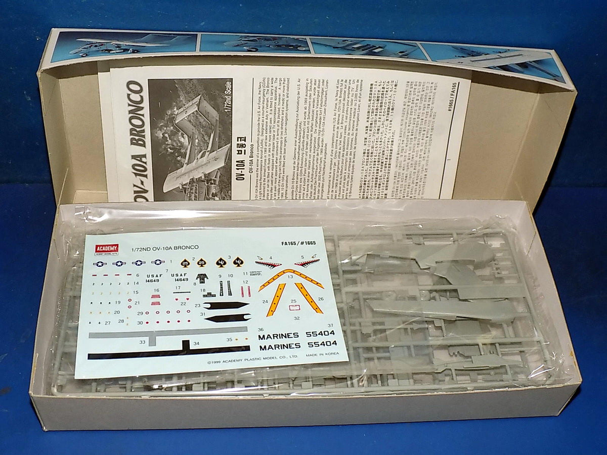 1/72 Hasegawa A-1H Skyraider, Esci AV-8A & Academy OV-10A AUC00232
