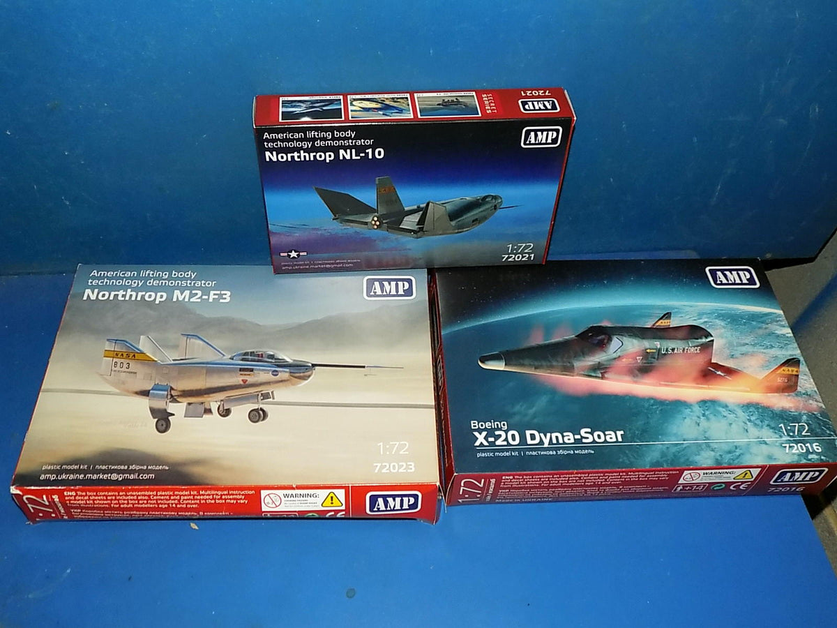 AMP 1/72 Northrop M2-F3, X-20 Dyna-Soar, NL-10 AUC00249