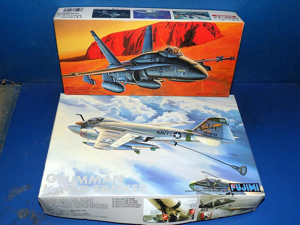 Fujimi 1/72 KA-6D Tanker & F/A-18A Hornet AUC00256