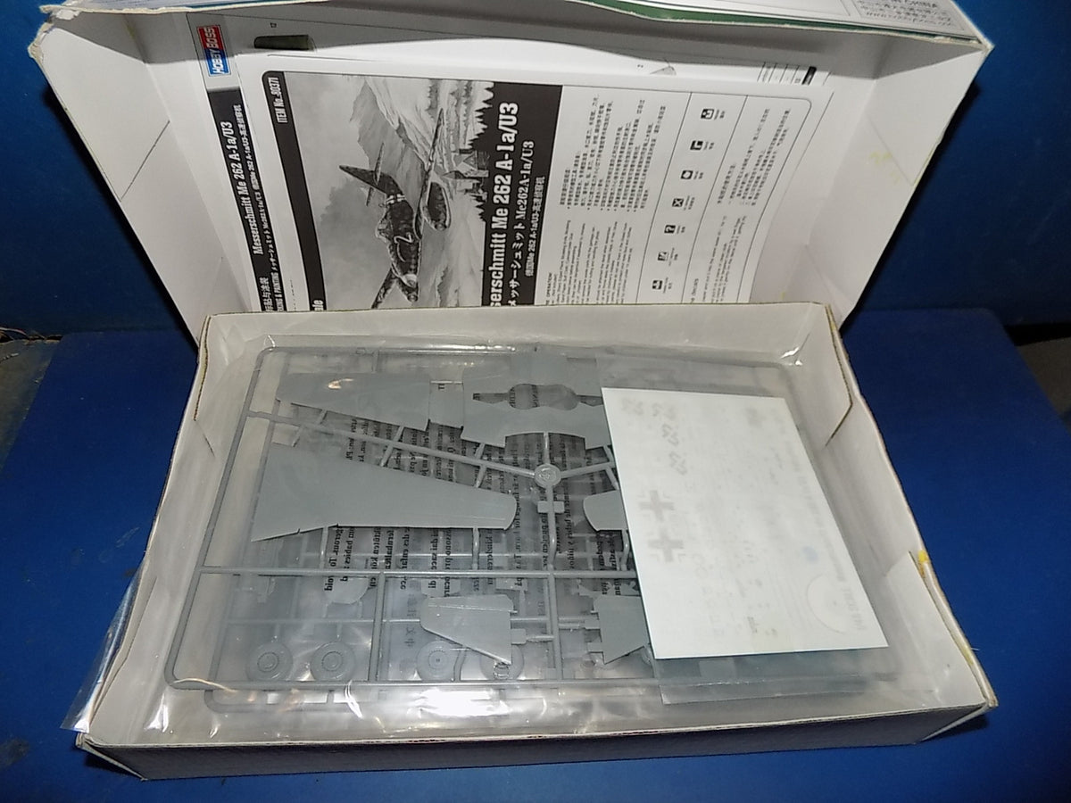 1/48 Hobbyboss Me262 A-1a & Hasegawa Junkers Ju87D-3N AUC00262