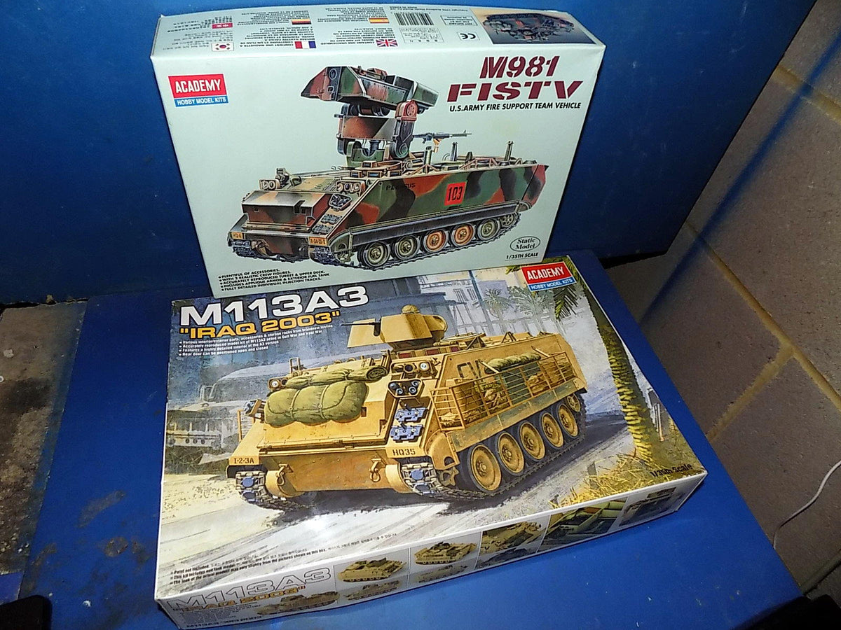 Academy 1/35 1361 M981 FISTV & 13211 M113A3 Iraq 2003 AUC00280