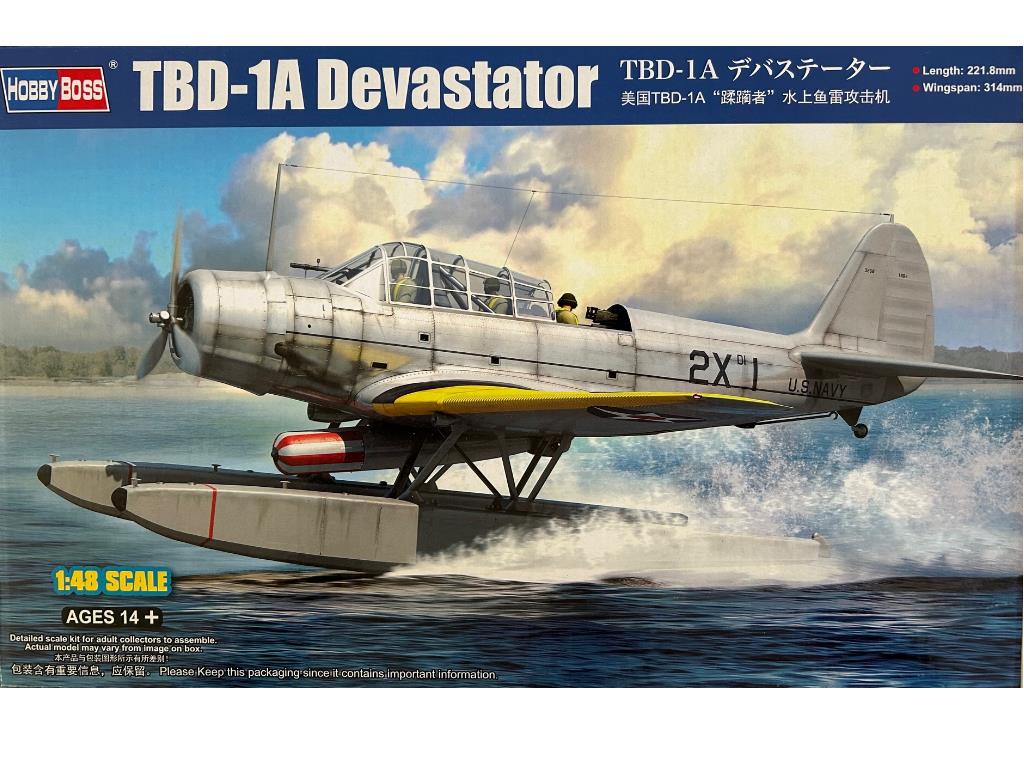 Hobbyboss HBB81784 1/48 - TBD-1A Devastator