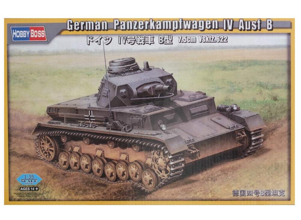 Hobbyboss HBB80131 1/35 - German Panzerkampfwagen IV Ausf B