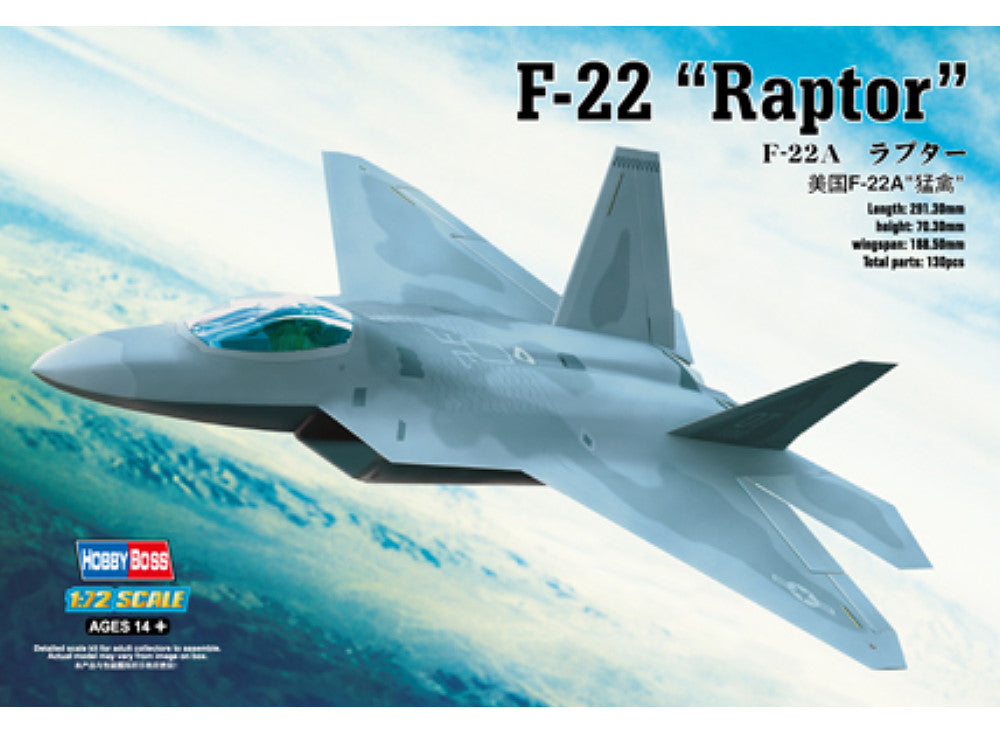 1/72 Hobbyboss - F-22 Raptor