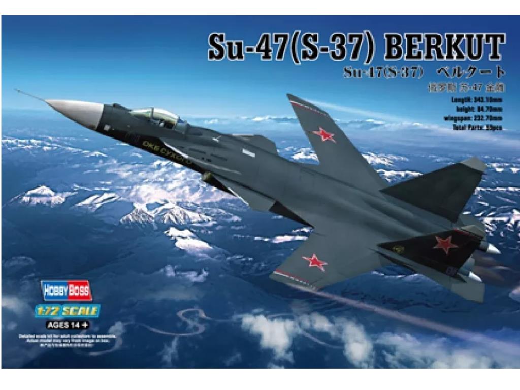 Hobbyboss 80211 1/72 Sukhoi SU-47 (S-37) Berkut