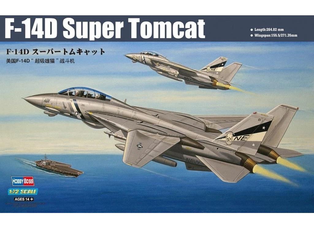 Hobbyboss HBB80278 1/72 - F-14D Tomcat