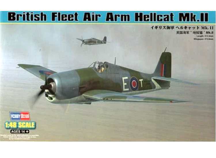 Hobbyboss HBB80361 1/48 - British Fleet Air Arm Hellcat Mk.II