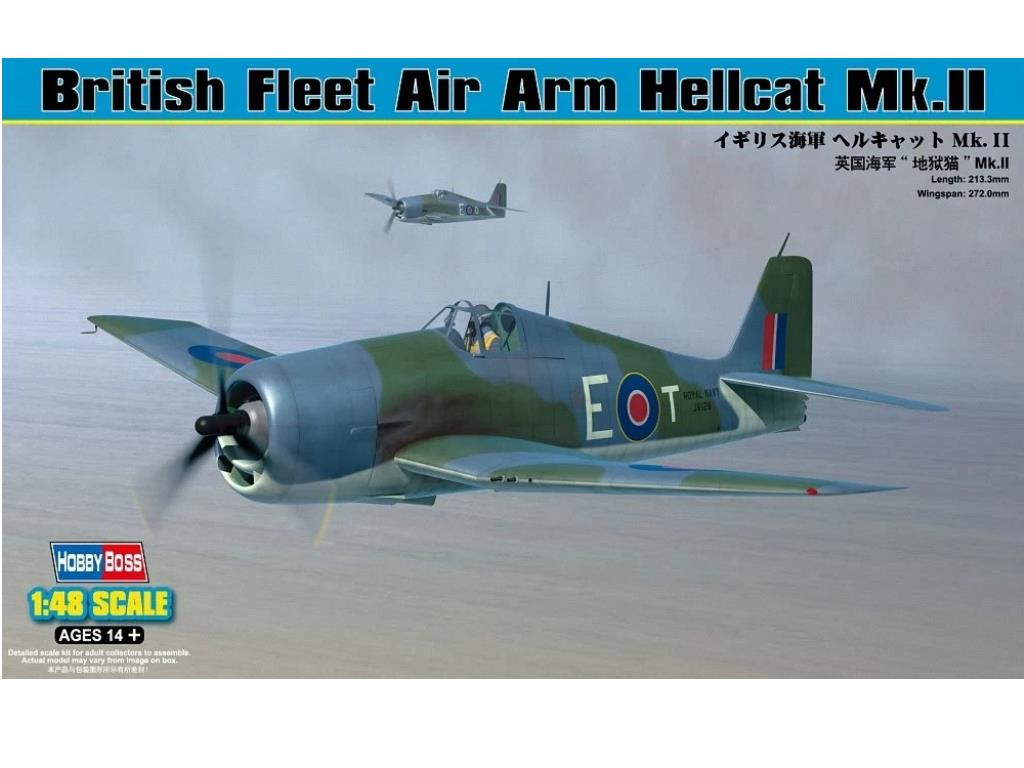 Hobbyboss 80361 1/48 British Fleet Air Arm Hellcat Mk.II