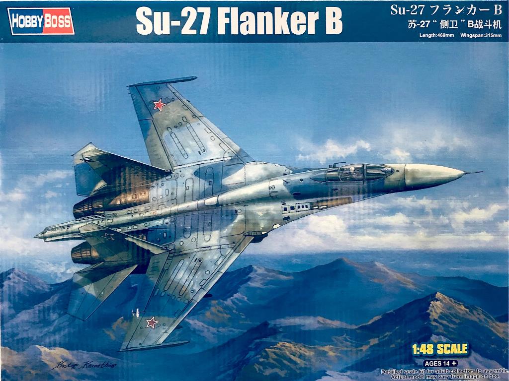 Hobbyboss 81711 1/48 Su-27 Flanker B