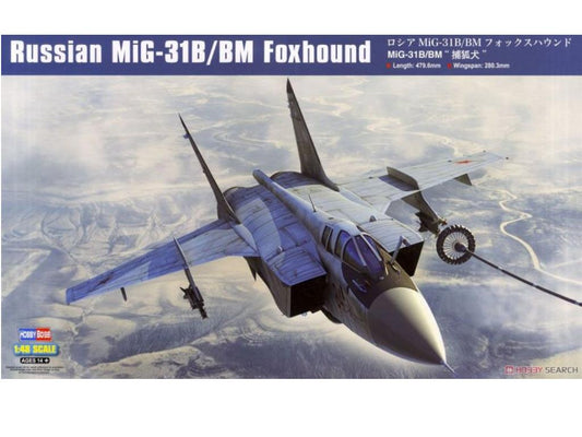Hobbyboss 81754 1/48 Mig-31B/BM Foxhound