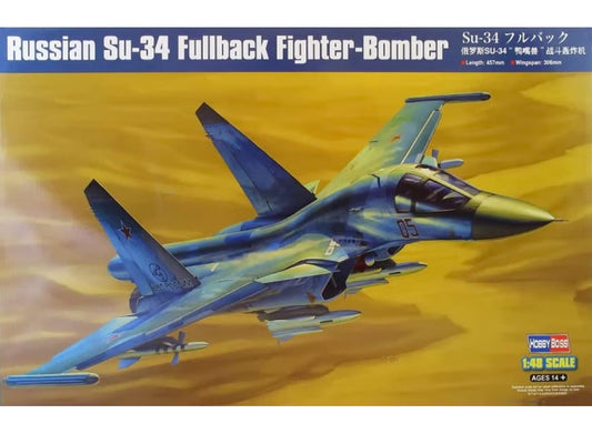 1/48 Hobbyboss - Russian Su-34 Fullback Fighter-Bomber