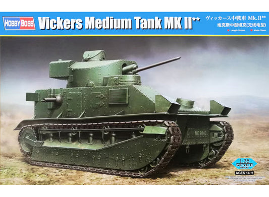 1/35 Hobbyboss - Vickers Medium Tank Mk.II