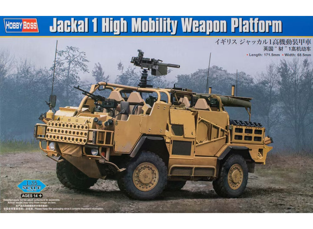 1/35 Hobbyboss - Jackal 1 High Mobility Weapon Platform