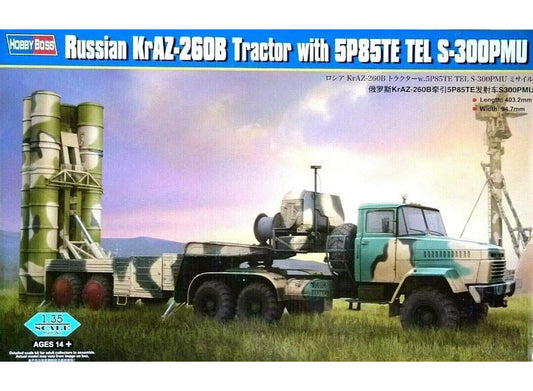 Hobbyboss HBB85511 1/35 - KraZ-260B Tractor w/ SP85TE TEL S-300PMU