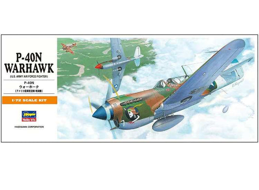 Hasegawa HGHAA09 1/72 - P-40N Warhawk