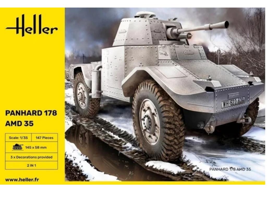 Heller 30325 1/35 Panhard 178 AMD 35