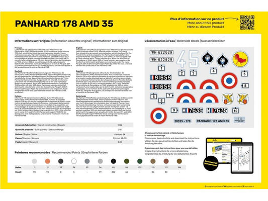 Heller 30325 1/35 Panhard 178 AMD 35