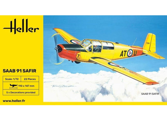 Heller 80287 1/72 SAAB 91 Safir