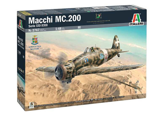 1/48 Italeri - Macchi C.200 Serie XXI-XXIII