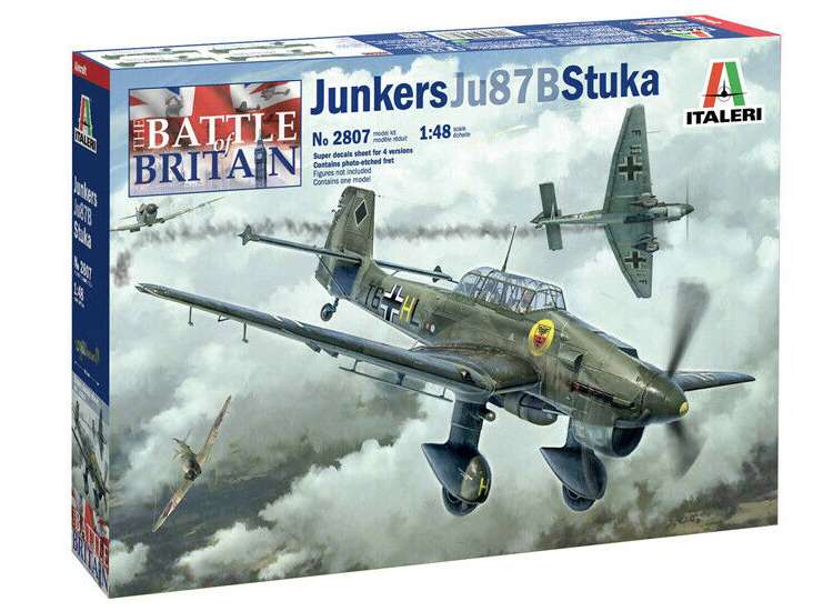 1/48 Italeri - Ju-87B Stuka Battle of Britian 80th Annv