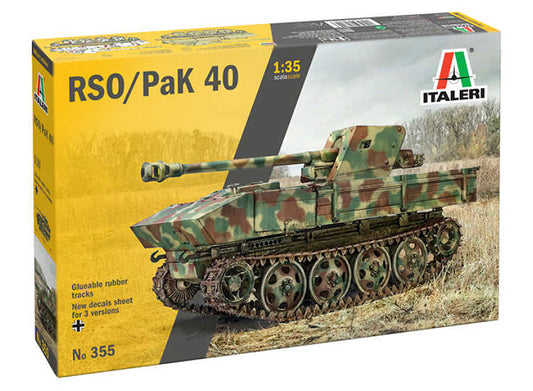 1/35 Italeri - Steyr RSO With Pak 40