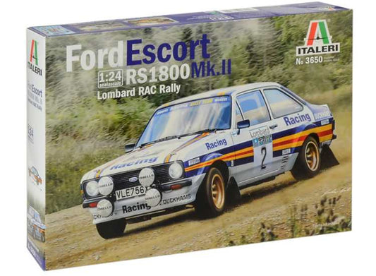 1/24 Italeri - Ford Escort RS1800 Cosworth Mk. II Lombard RAC Rally
