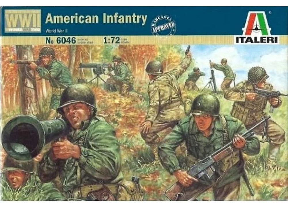 Italeri 6046 1/72 WWII American Infantry