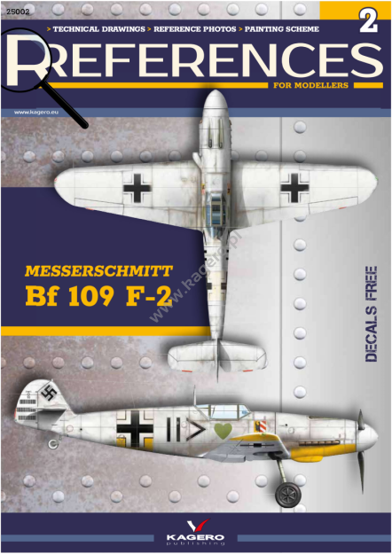 Kagero KAG25002 - - References 02 - Messerschmitt Bf 109 F-2