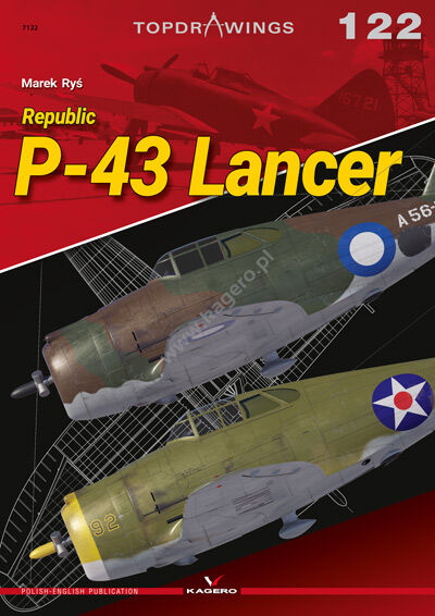 Kagero 7122 - Top Drawings 122 - P-43 Lancer