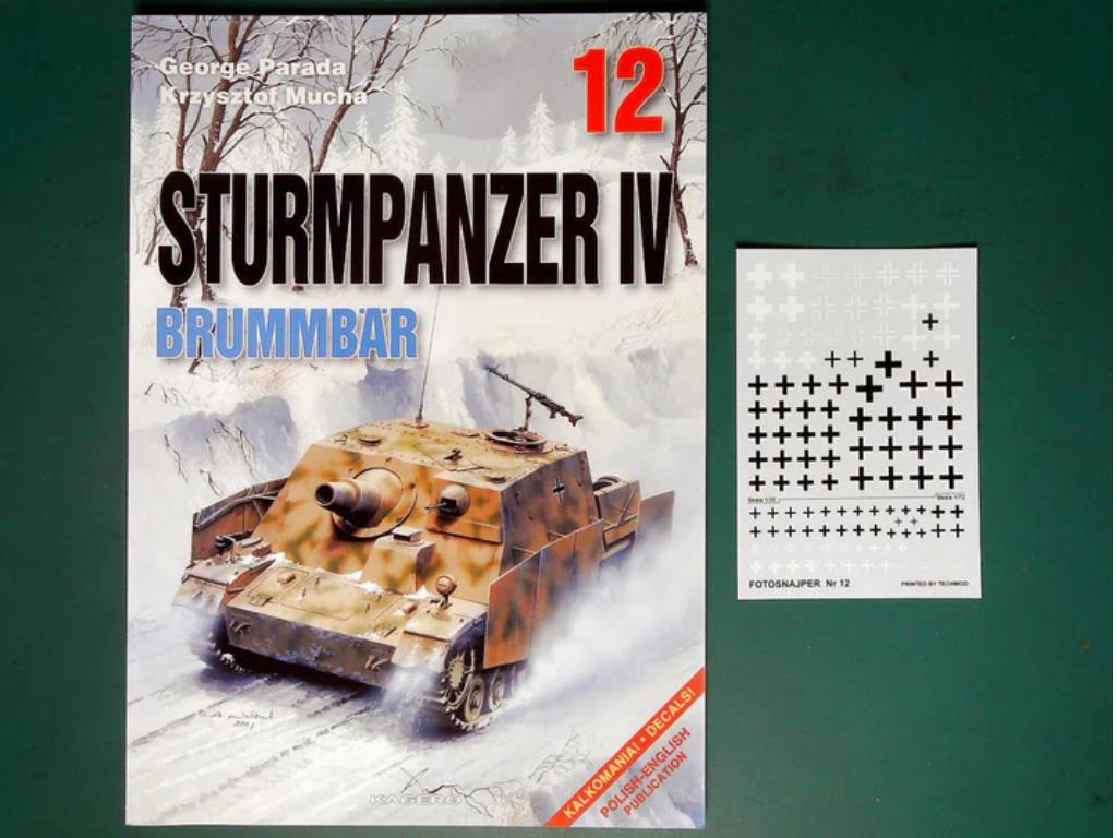  Kagero - Photosniper 12: Sturmpanzer IV Brummbar w/Decals