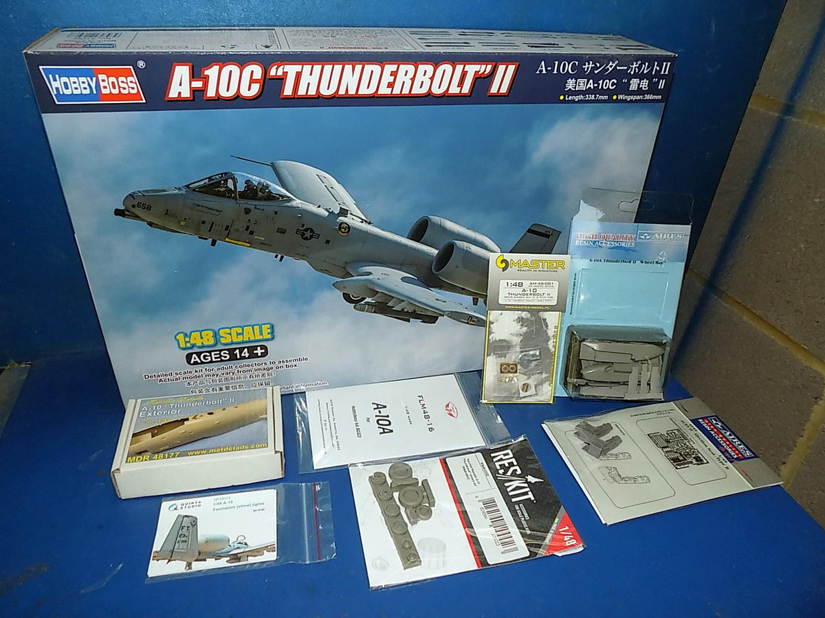 Hobbyboss MFS55472 81796 1/48 A-10C Thunderbolt w/Extras