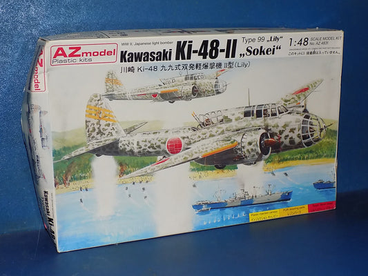 1/48 AZ Model - Kawasaki Ki-48-II Lily Sokei
