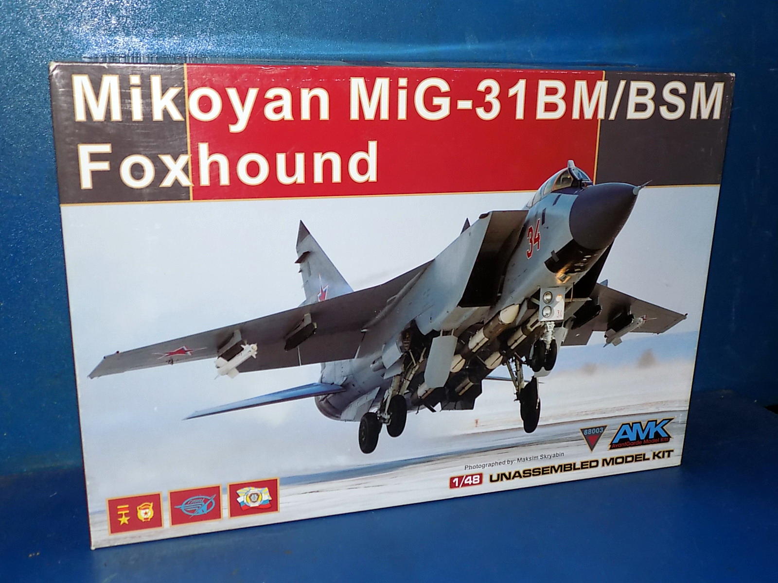 1/48 AMK - Mig-31 BM/BSM Foxhound